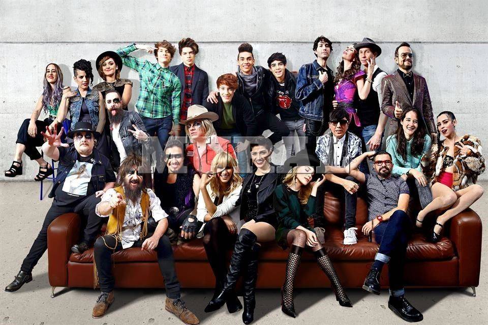 Las Caras Del Pop mural