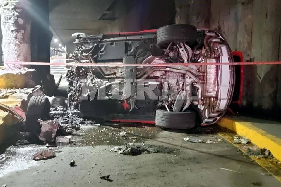 Era comerciante el fallecido en choque de Lamborghini