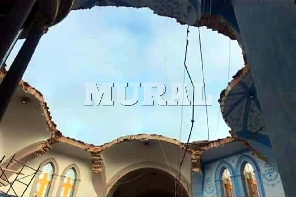 Cae cúpula de santuario en San Juanito de Escobedo